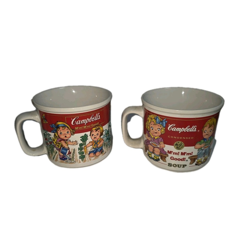 Vtg 1989/1993 Campbell Soup Mug Ceramic " M'm! M'm! Good Westwood‎ International - Picture 5 of 9